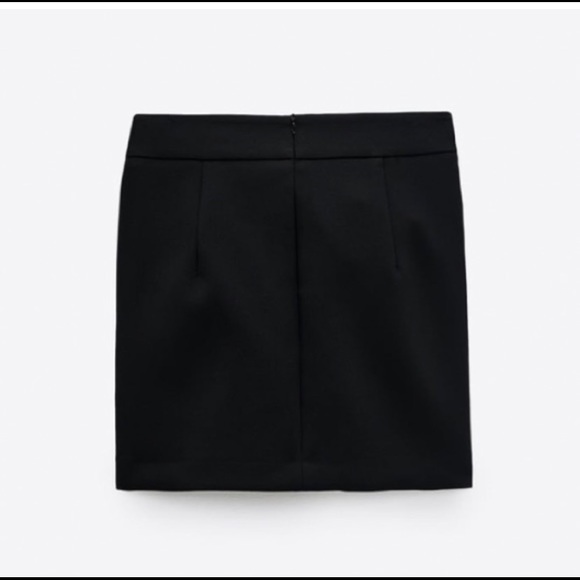 Zara knotted mini skirt - Picture 2 of 3